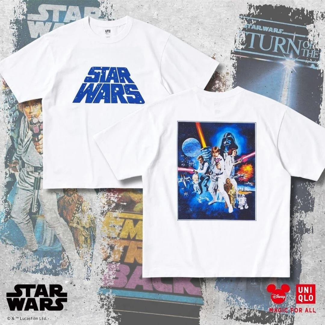 Oasis × Kosuke Kawamura Short Sleeve Tee Uniqlo Star Wars: Remastered Collection by Kosuke Kawamura